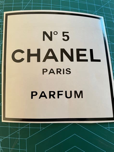 chanel no 5 sticker